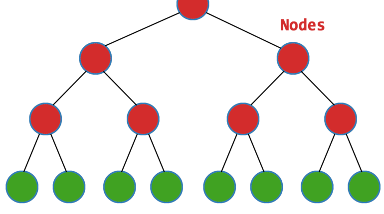 Binary Space Partition Tree Nodes and Leaves